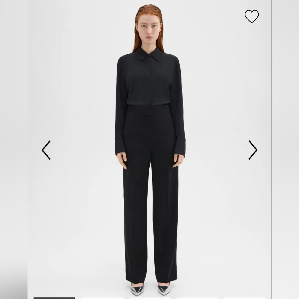 Theory Admiral Crepe Wide Pants